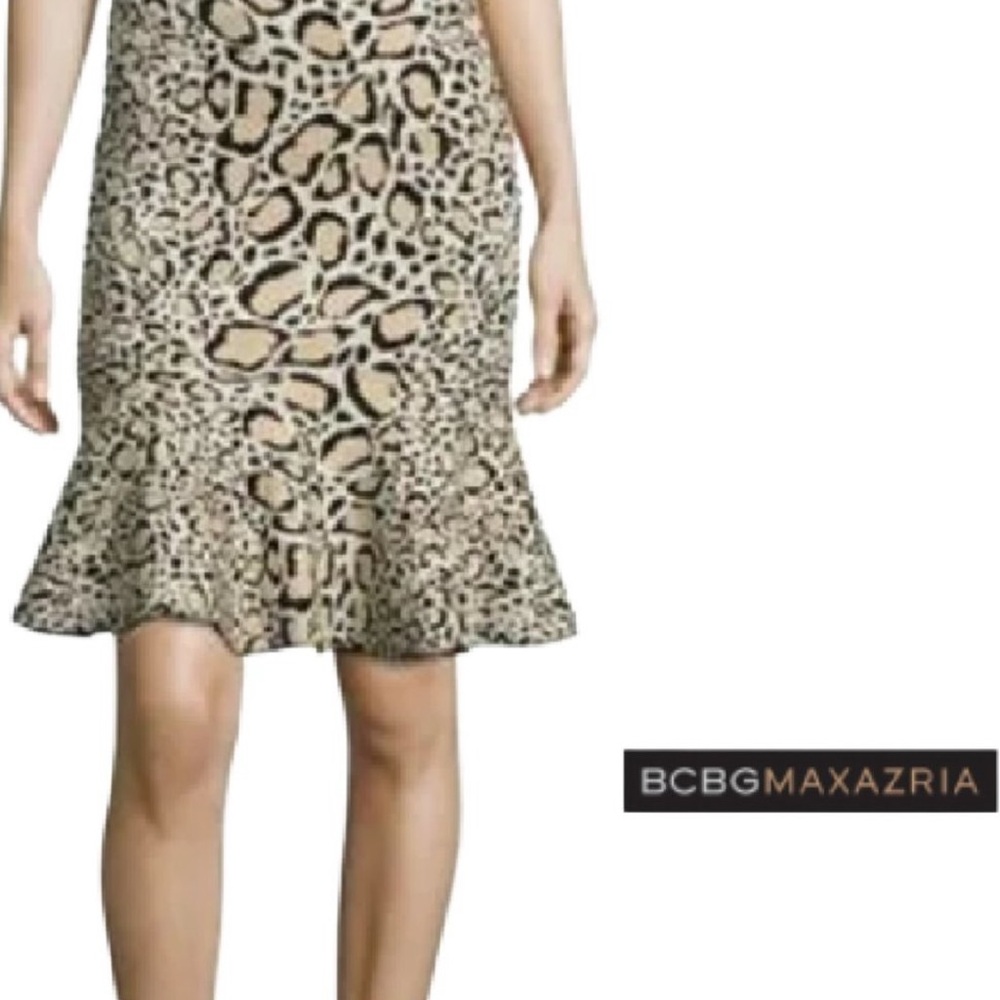 BCBGMaxazria Flare Skirt Leopard
Bethani NWT Sz Medium